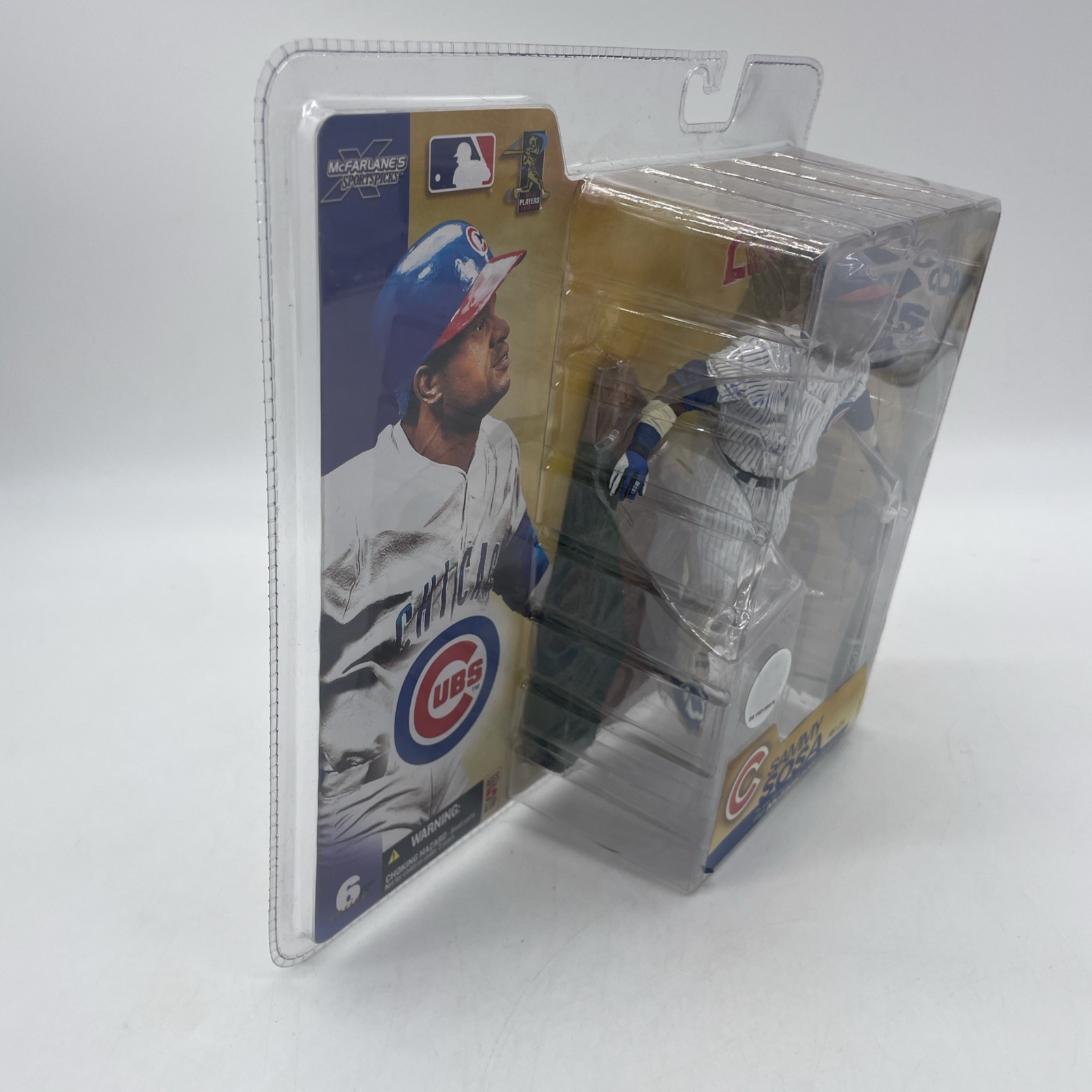McFarlane’s MLB Chicago Cubs Action Figure Sammy Sosa Pinstripes Variant Sealed!