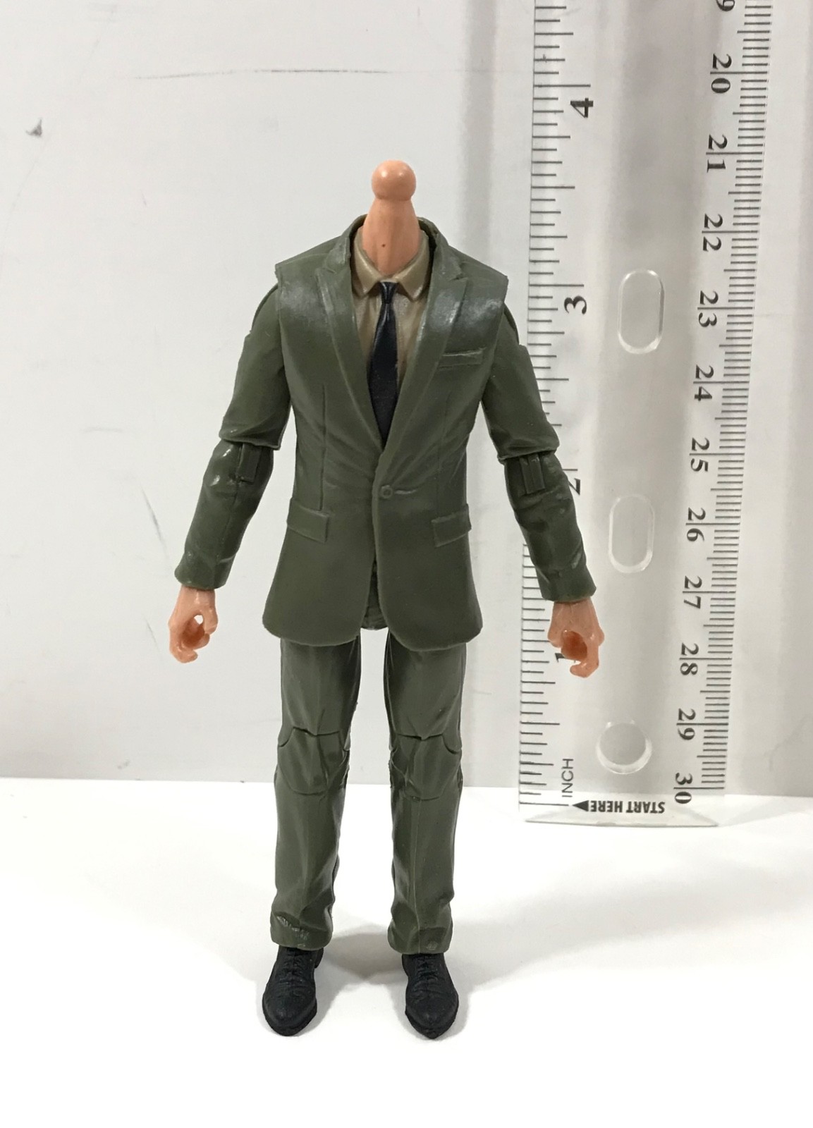 Marauder Task Force Agency Ops Green dress suit loose body only figure 4″ 1:18