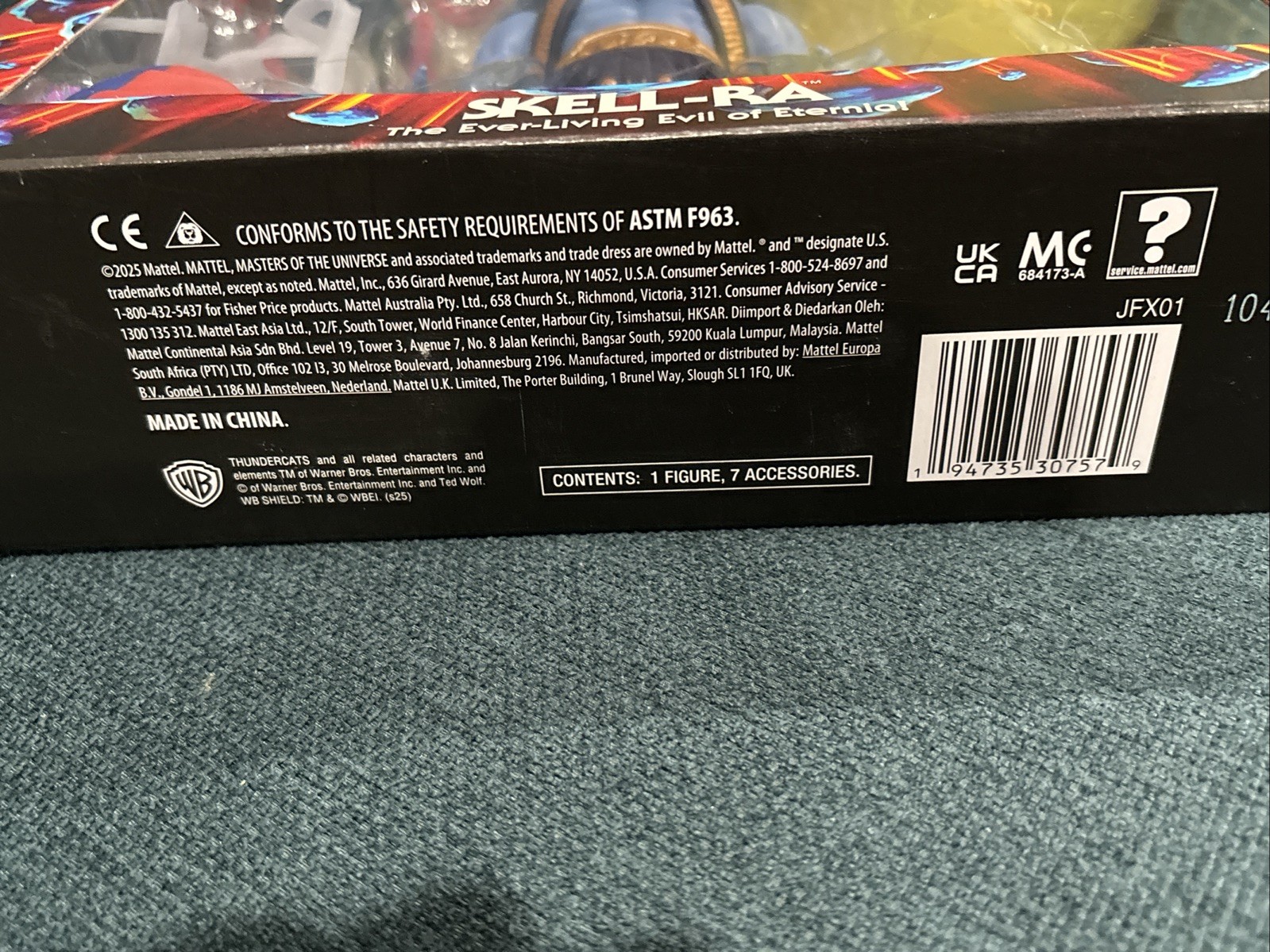 Masters Of The Universe X Thundercats Skell-Ra Figure Unpunched NEW from Mattel