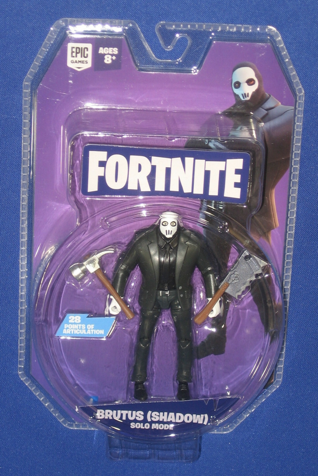 Fortnite Brutus Shadow 4″ Action Figure 2021 MIP Epic Video Games Jazwares
