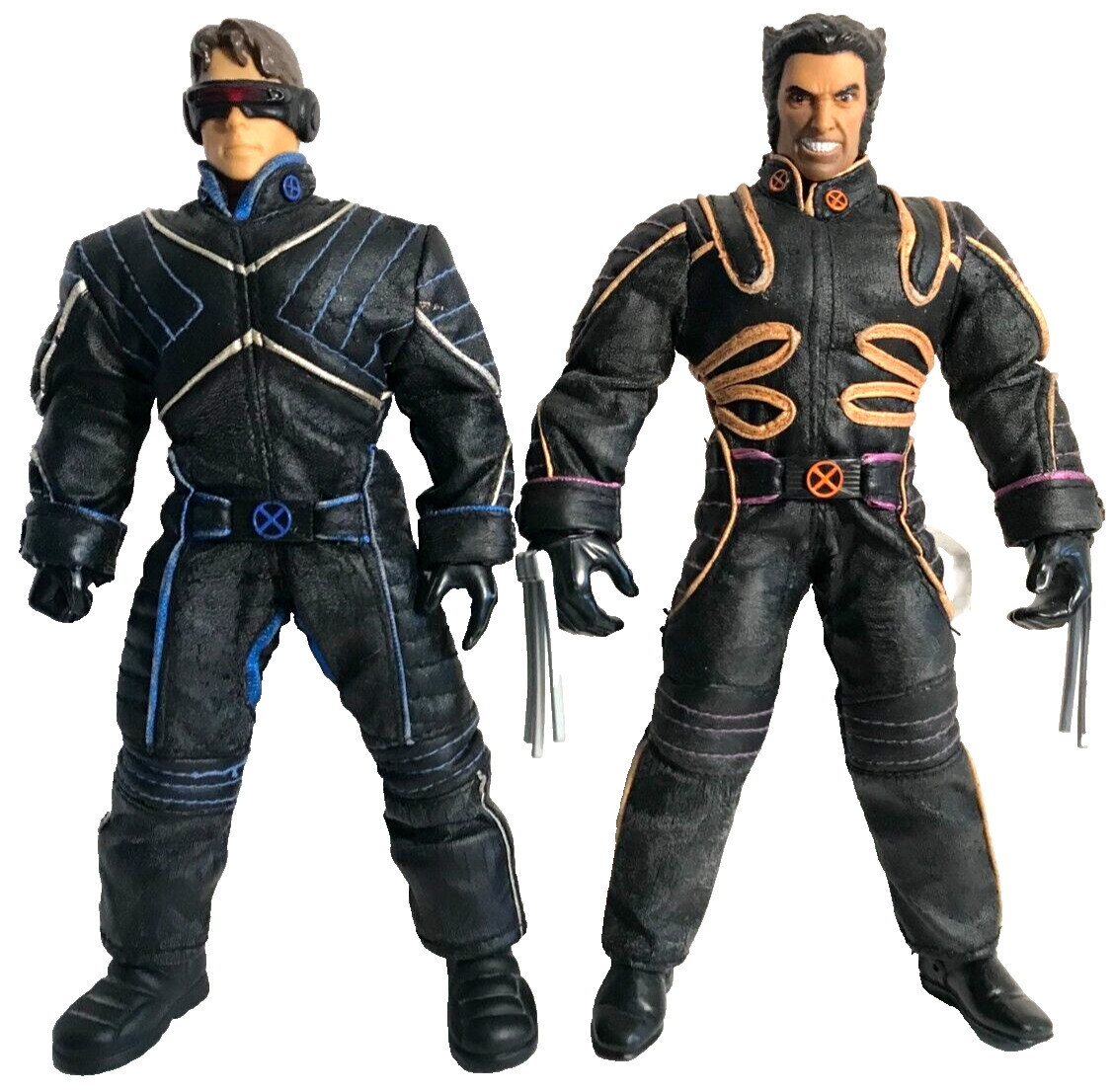10″ Wolverine Hugh Jackman Cyclops X-Men Figures Deadpool Toy Biz Unique Figures