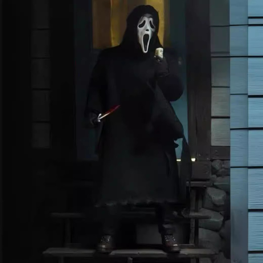 Ghostface Ultimate 7″ Scream Movie Action Figure Model Gift Collection Toy