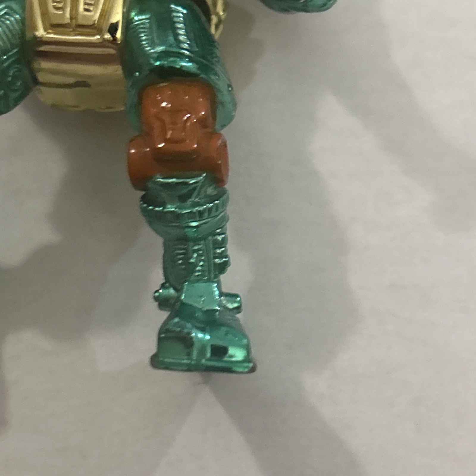Warrior Metalhead Michaelangelo 1995 TMNT Teenage Mutant Ninja Turtles Figure!