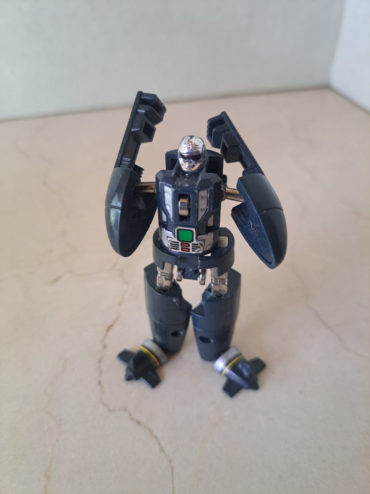 VINTAGE 1983 Bandai MR-33 GOBOTS DIVE-DIVE Blue Submarine Transformer Robot Blue
