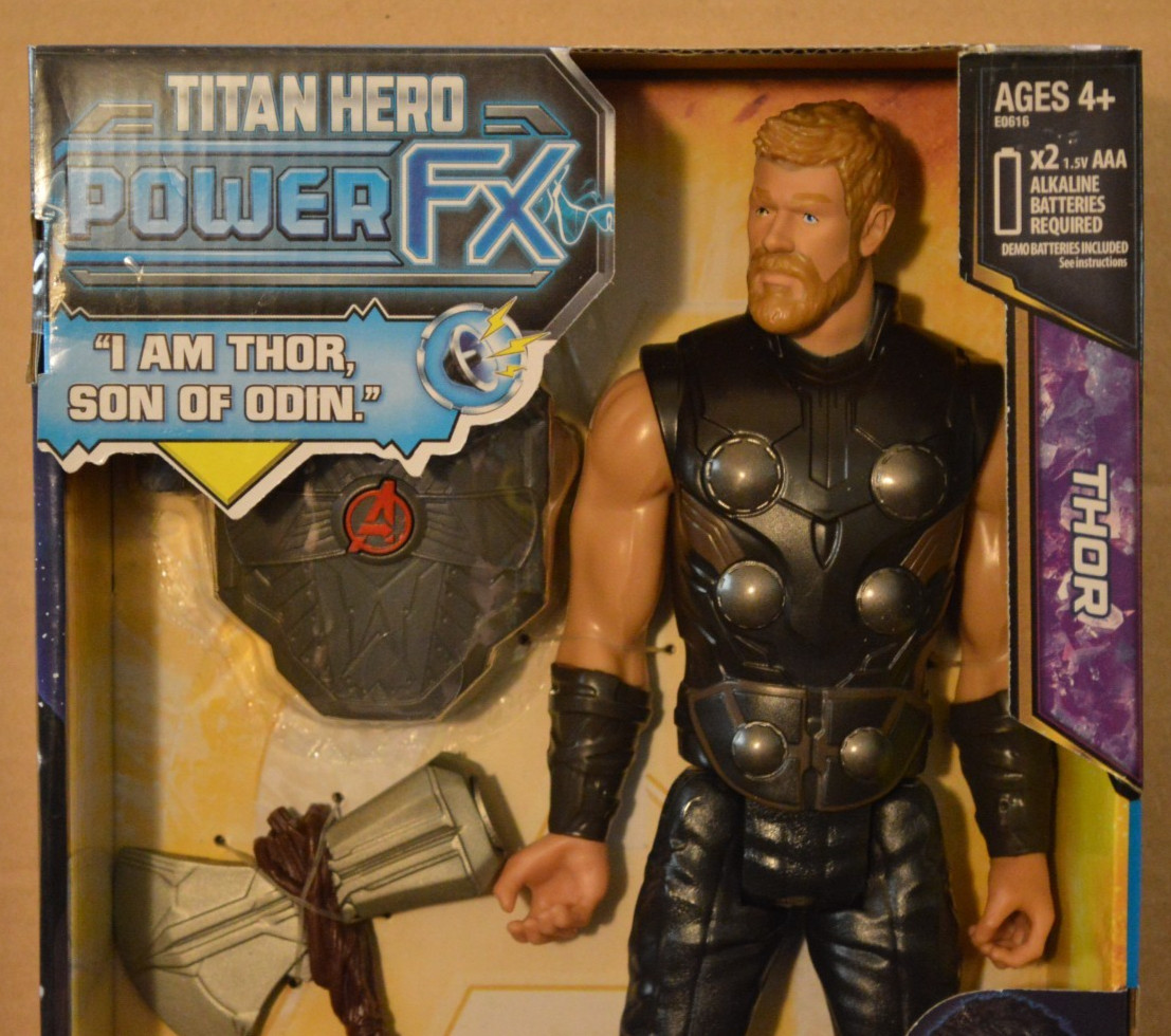 Marvel Avengers Infinity War Titan Hero Series Power FX Thor NEW