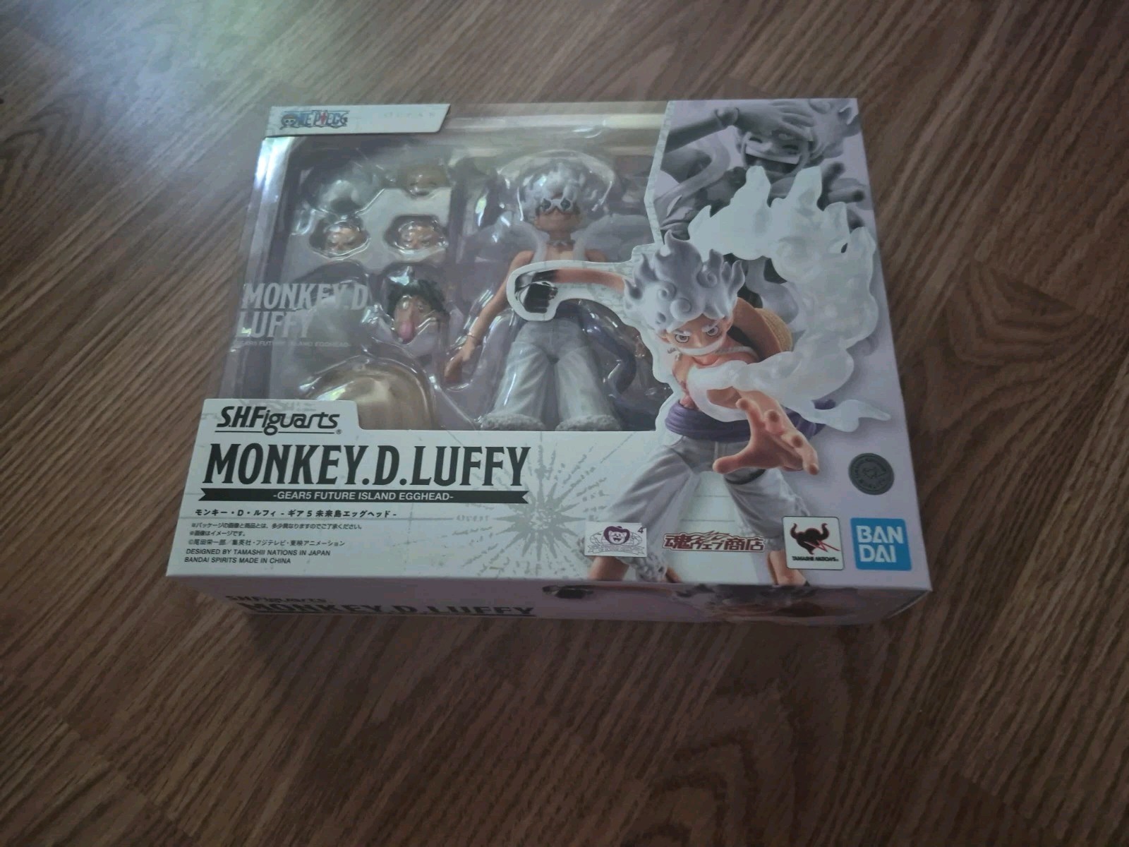 Bandai S.H.Figuarts Monkey D. Luffy Gear 5 Future Island Egghead ONE PIECE US