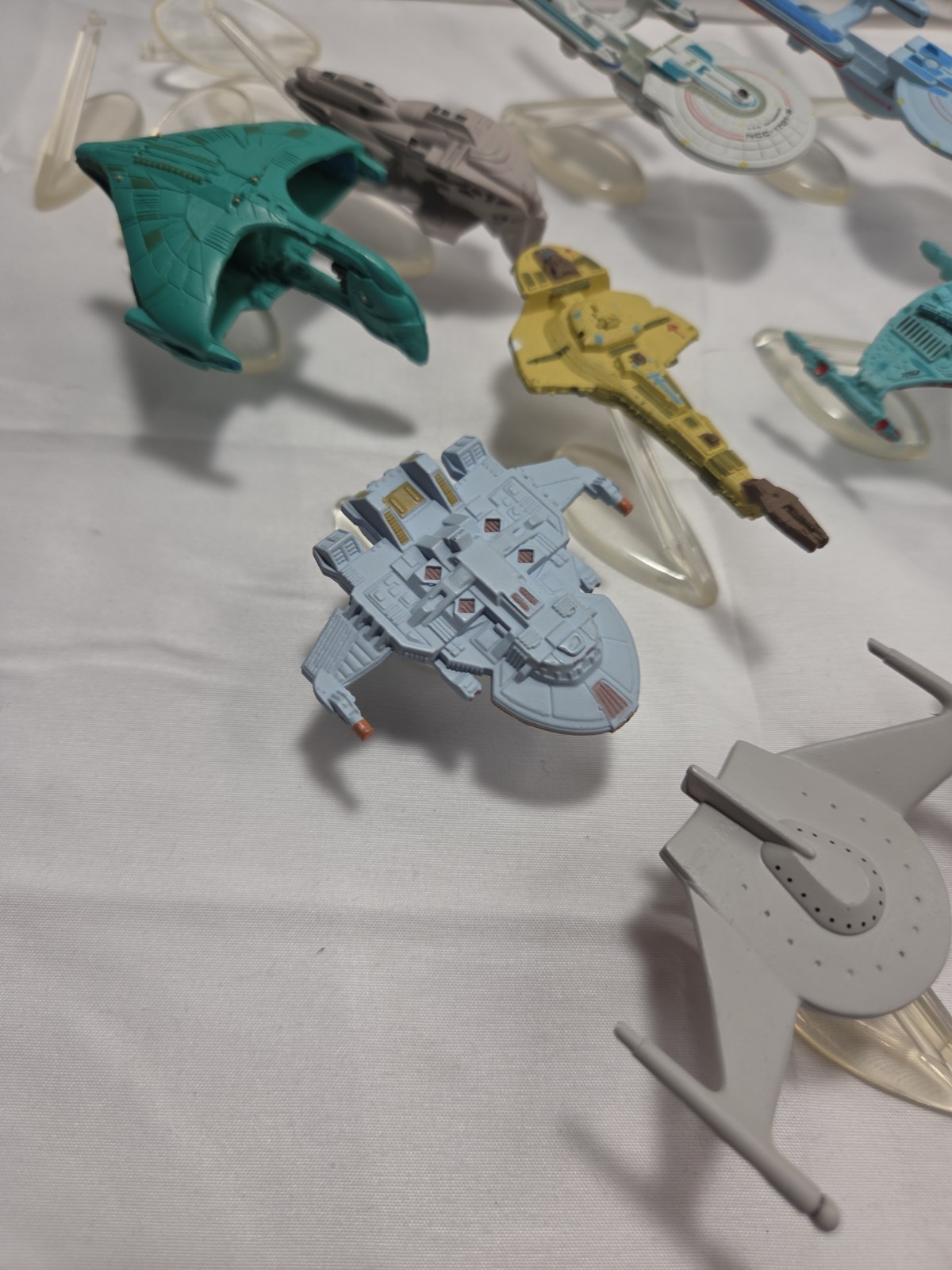 Vintage 1994 Micro Machines Star Trek Collection TV Movie Ships Lot of 15