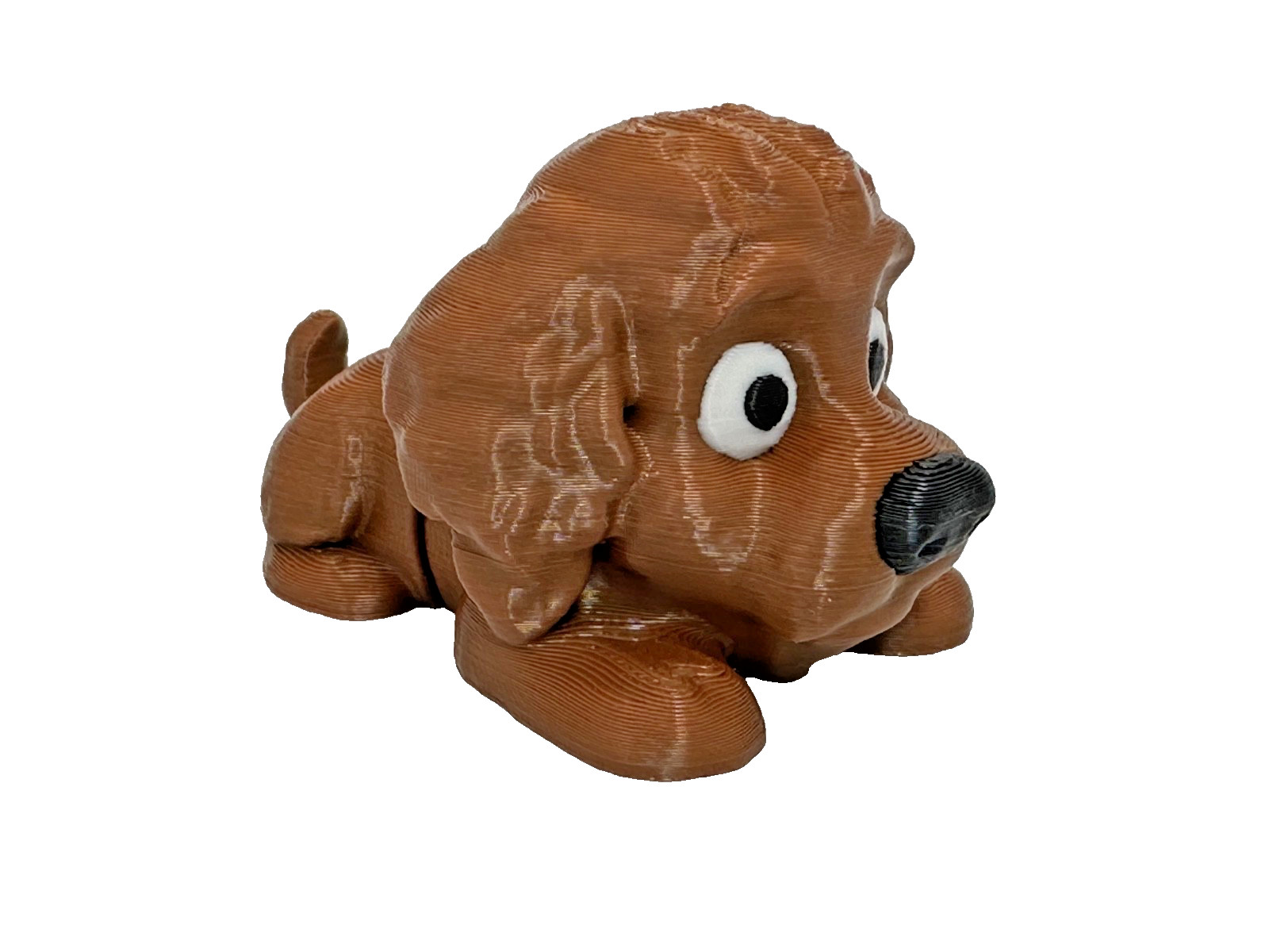Flexi Golden Brown Doodle, Animal, Dog – Fidget Toy – Cute Gift Idea