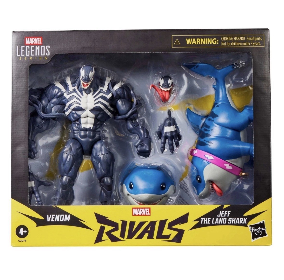 Marvel Legends Series Rival Venom & Jeff Land Shark 6″ ✨ September Presale