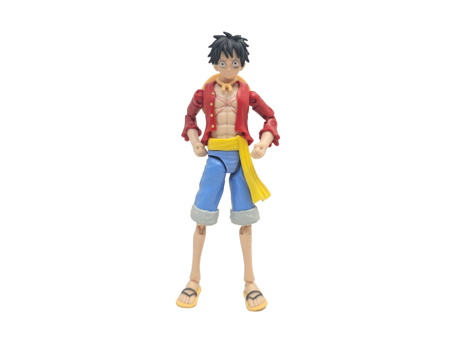 Bandai SH Figuarts Monkey D Luffy Romance Dawn One Piece Action Figure 6″