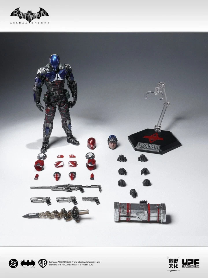 NEW In Hand LPZZ 1/12 Arkham Knight UPF Collectible Male Action Figure Model Toy