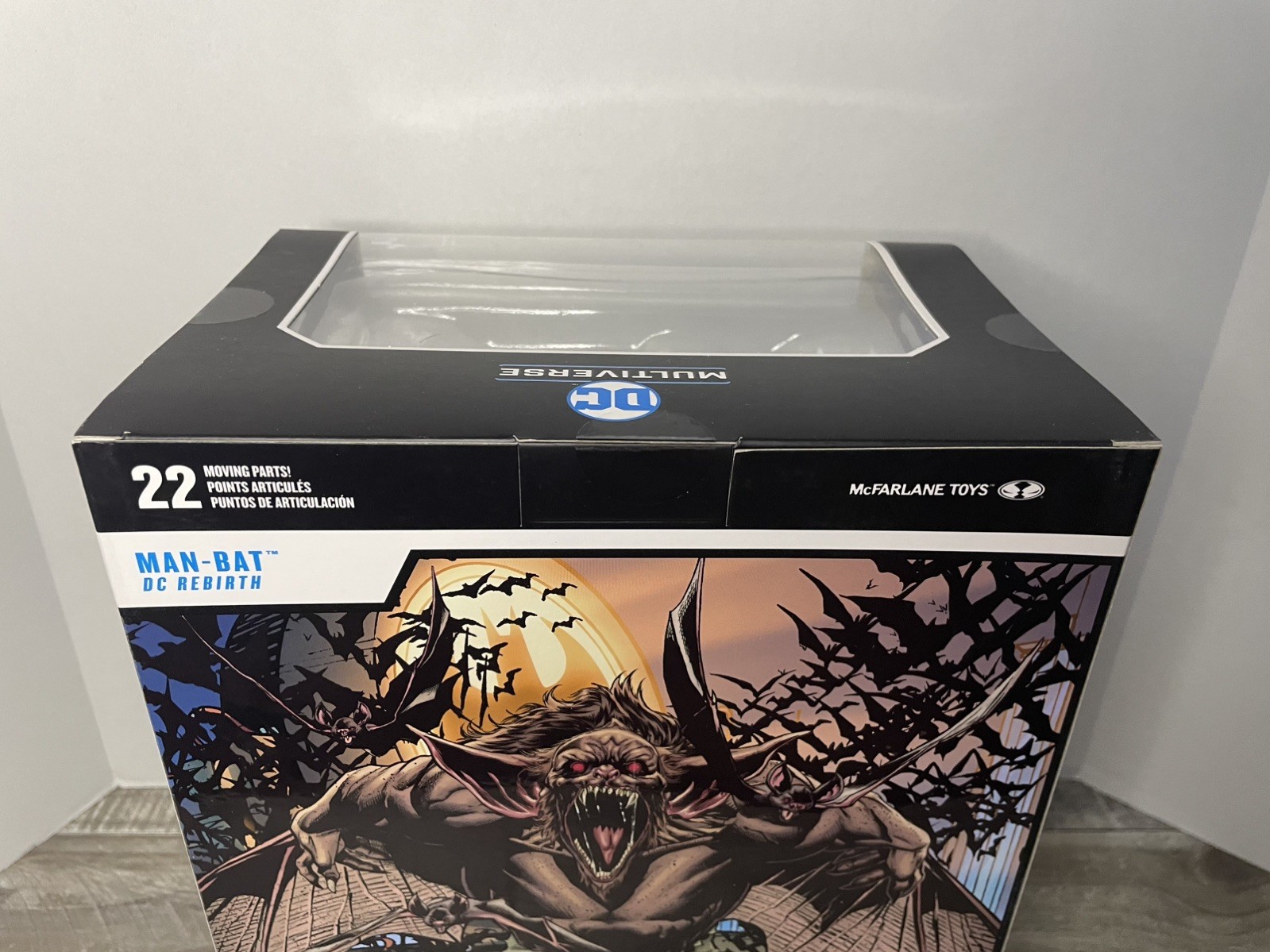 McFarlane DC Multiverse Man‑Bat Rebirth Megafigure 22 Points New Sealed
