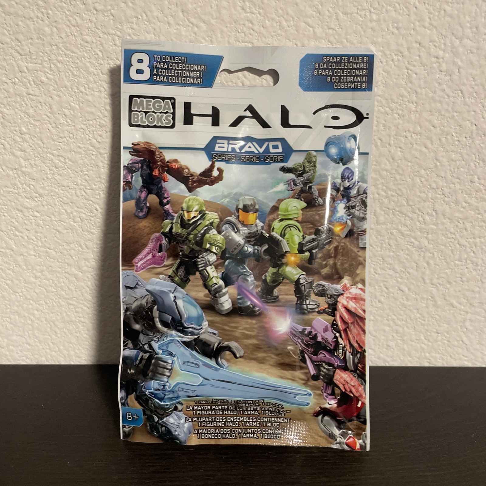 Mega Bloks Halo Series Bravo Mystery Figure – Covenant Skirmisher Sealed