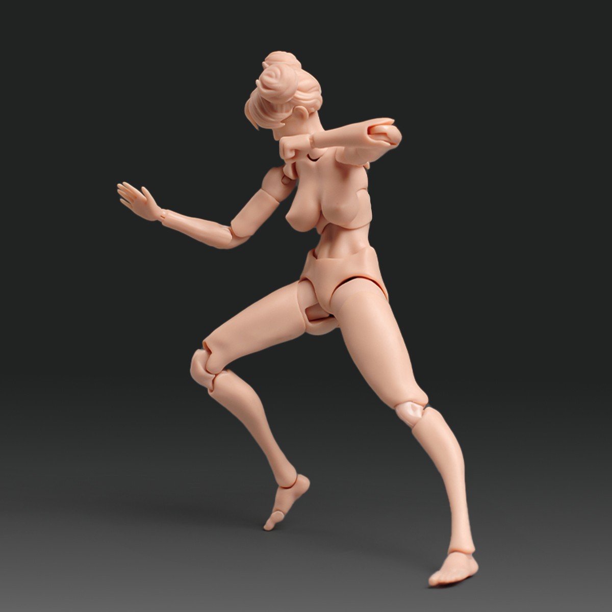 USA Romankey X COWL 1/12 Female Soldier Figure 6inch Pale Skin Joint Body Model