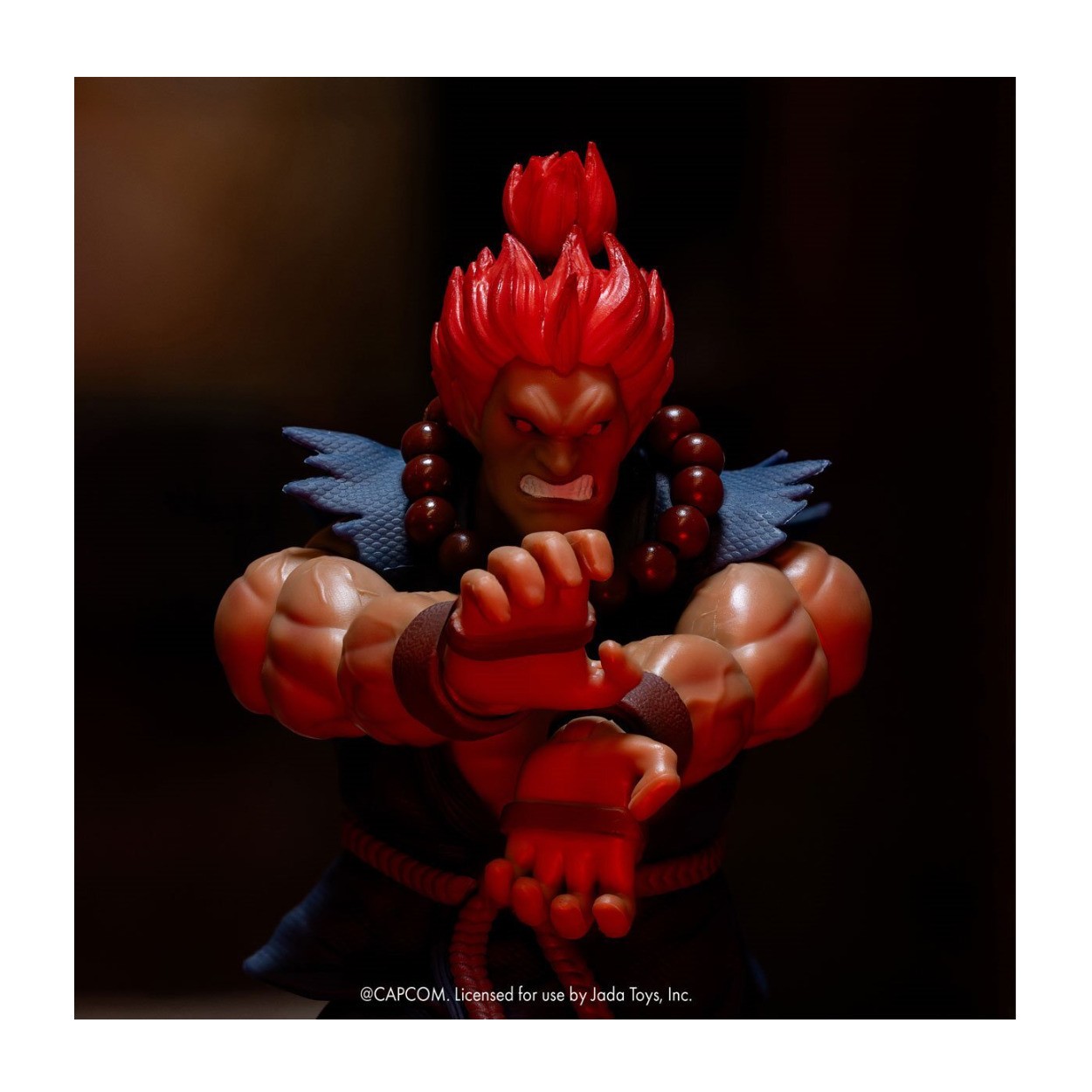 Jada Toys Street Fighter II Akuma 6-Inch Scale Action Figure with Accessories