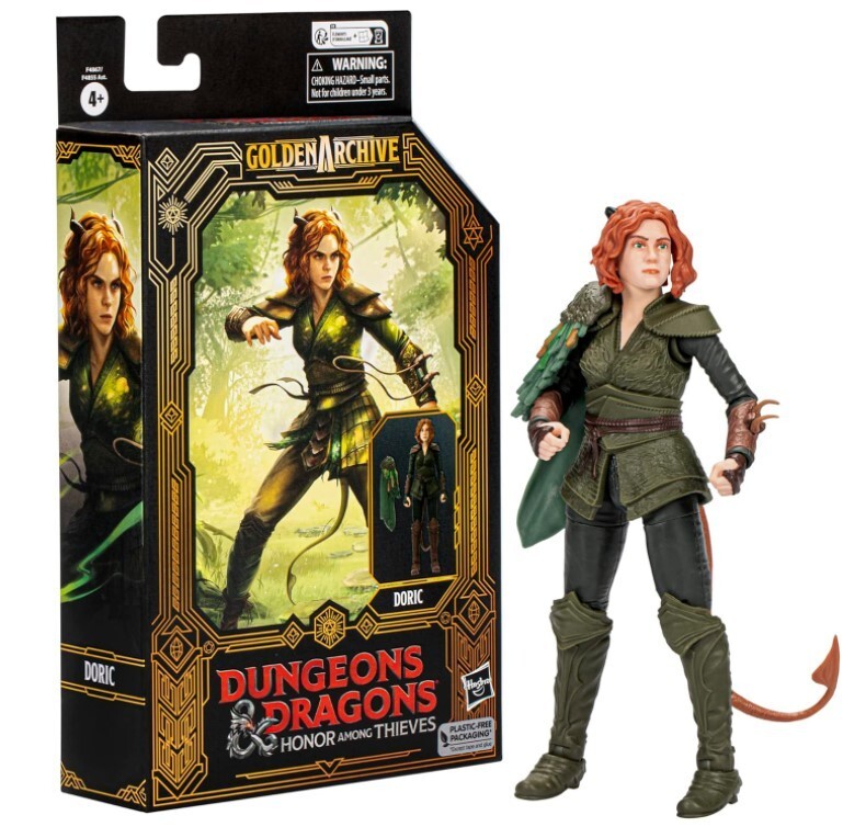 Dungeons & Dragons Doric Action Figure 6″ Honor Among Thieves Golden Archive New