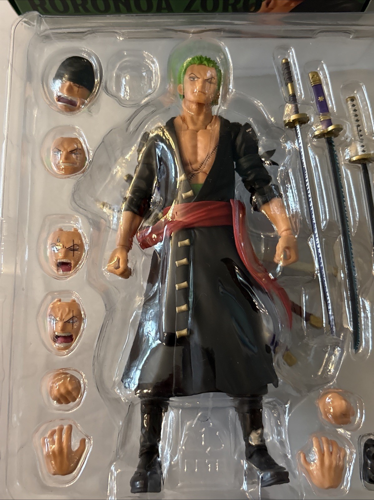 BANDAI S.H.Figuarts One Piece Roronoa Zoro The Raid on Onigashima Fig US SELLER