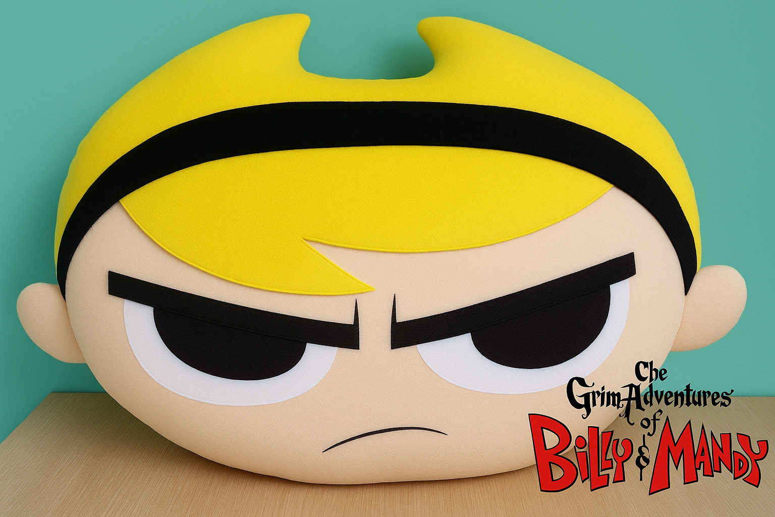 The Grim Adventures of Billy and Mandy (Mandy) Head Plush Pillow