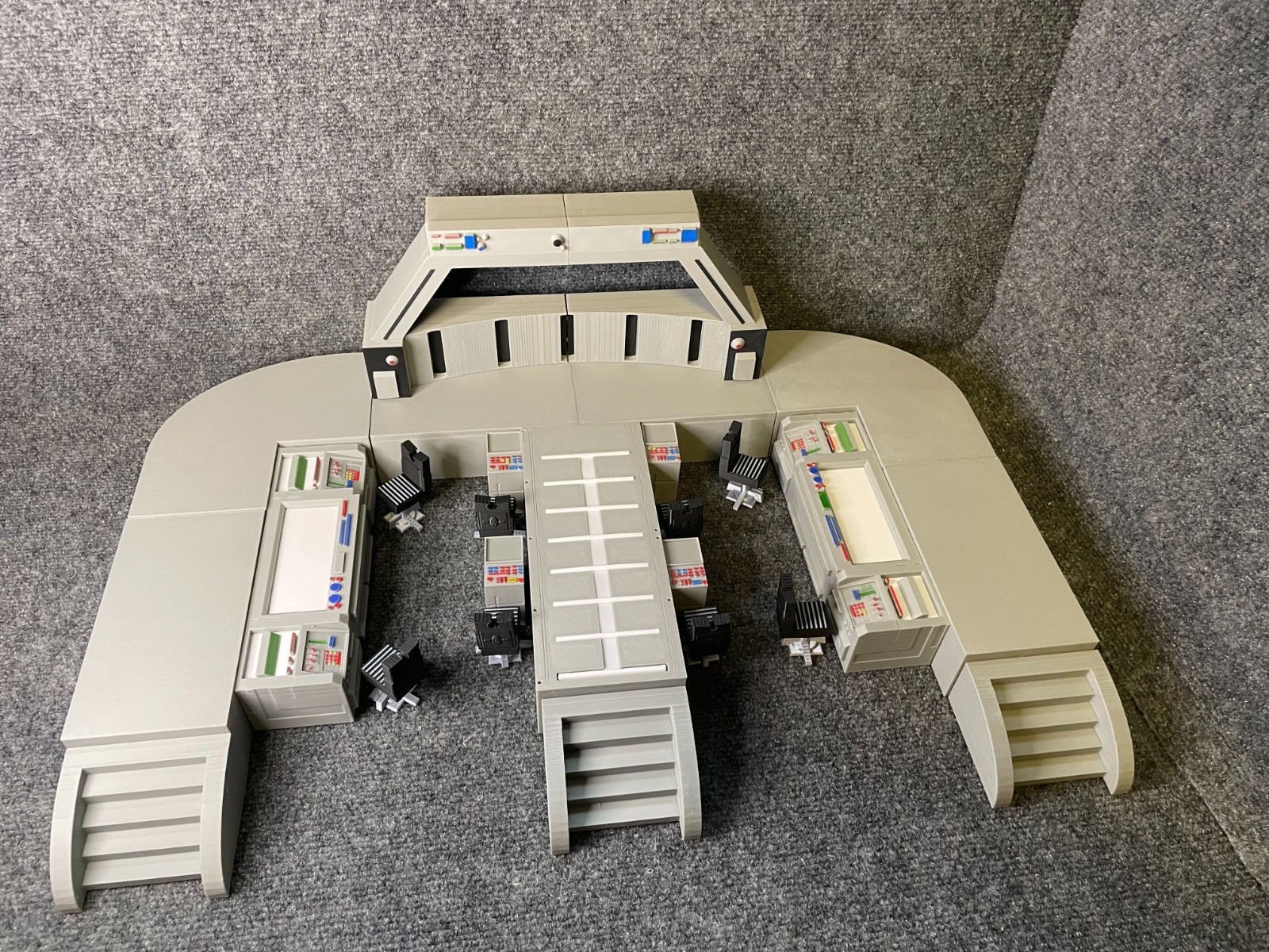 Star Wars inspired Custom made generic Bridge room Diorama