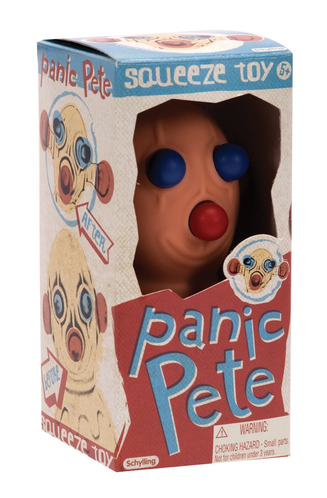 PANIC PETE SQUEEZE TOY 1 EA, Orange