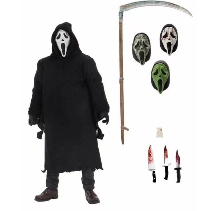 Ghostface Ultimate 7″ Scream Movie Action Figure Model Gift Collection Toy