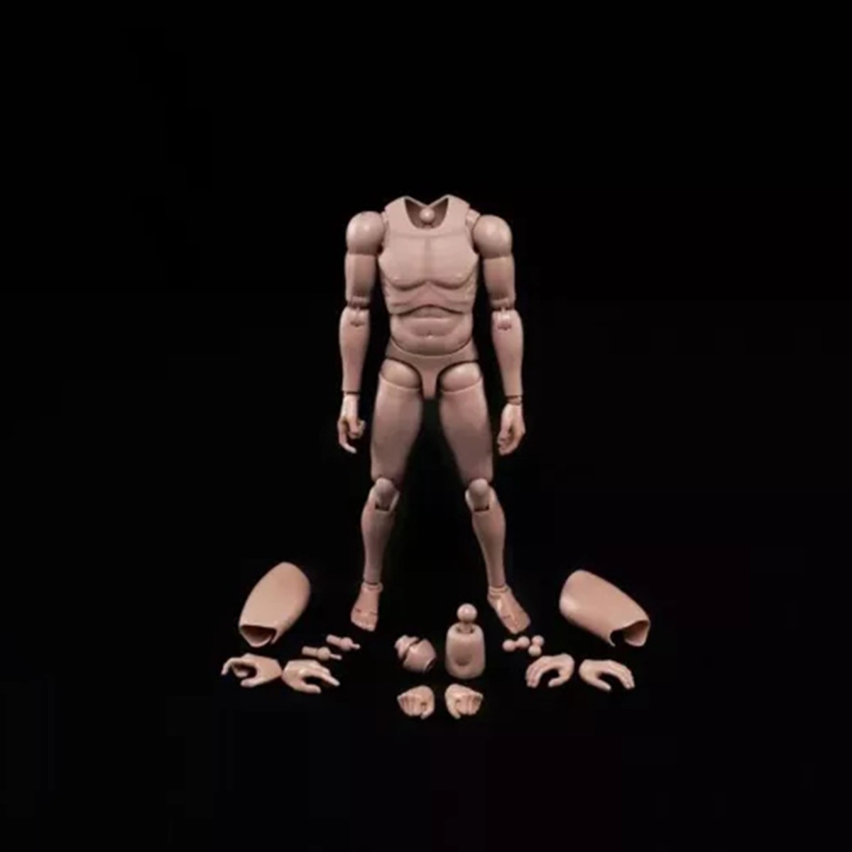 1/6 Super Flexible Male Soldier Body Europe Skin Standard Action Figure Model