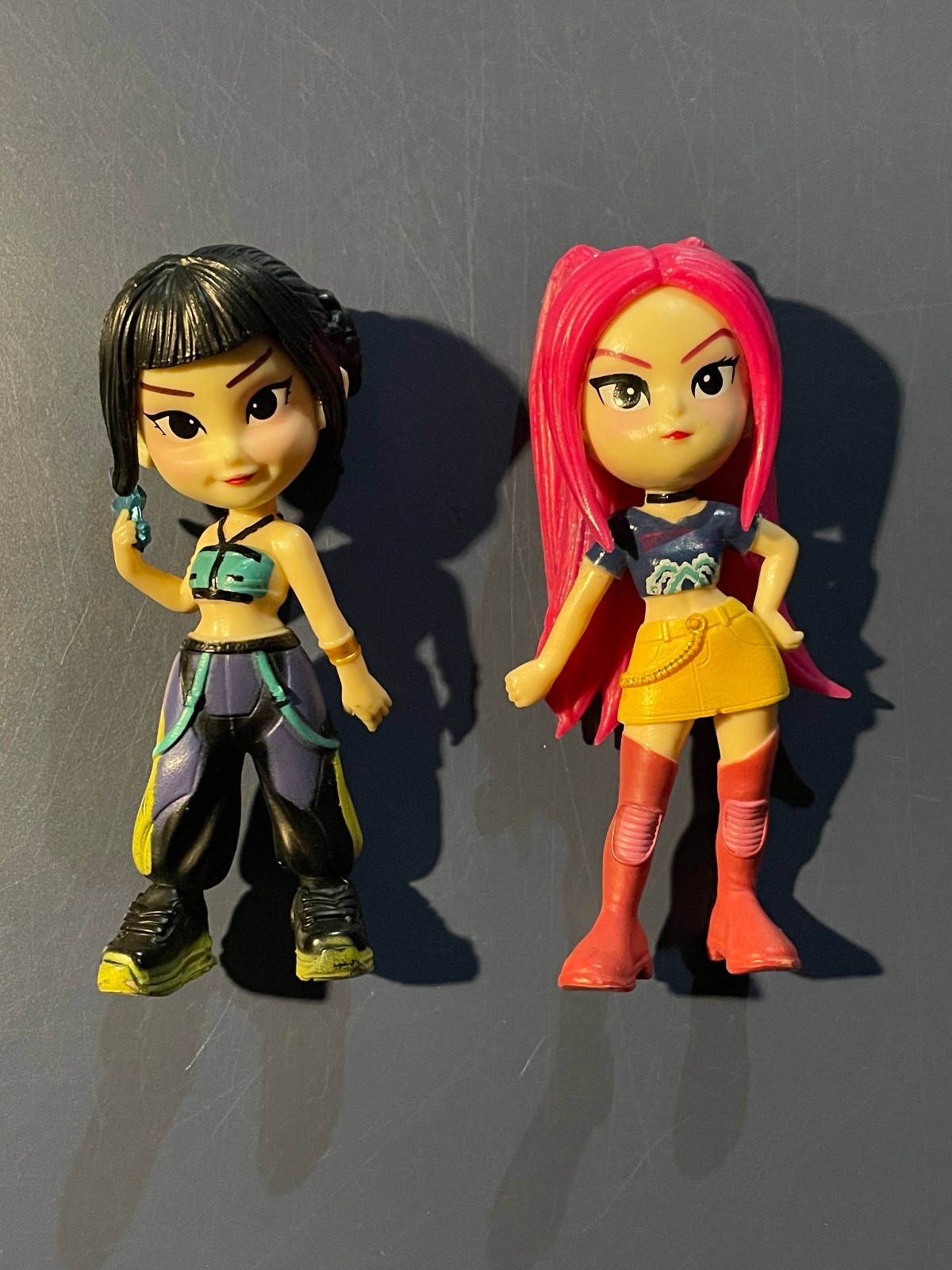 Kpop Demon Hunters 4″ Action Figures Mira and Zoey Huntrx