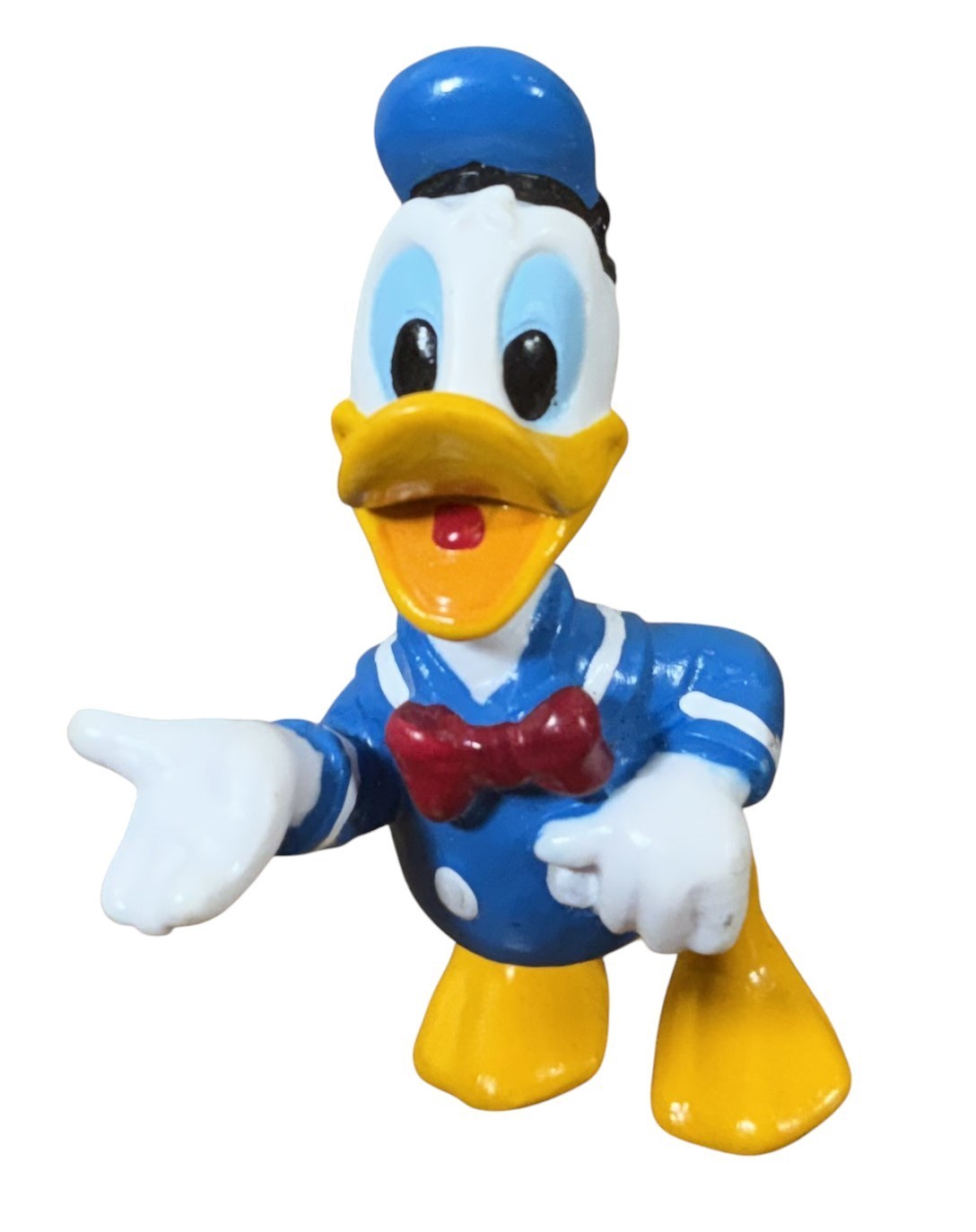 Vintage Disney Donald Duck 3″ PVC Figure Cake Topper Handout Toy
