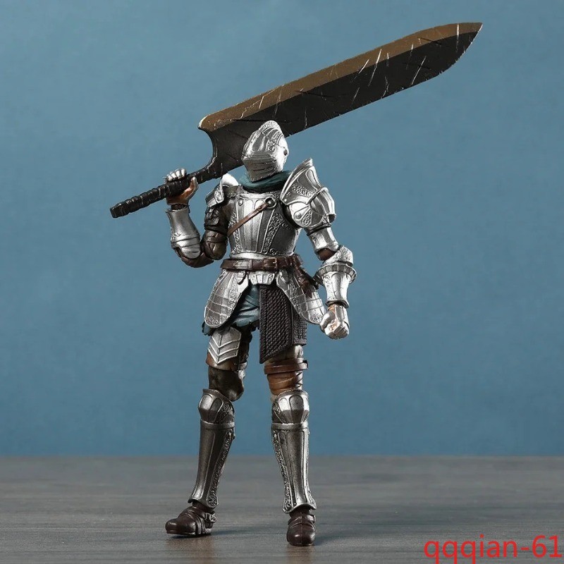 Dark Souls Figures Knight Armor Figure Demon’S Souls Action Figurine Fluted