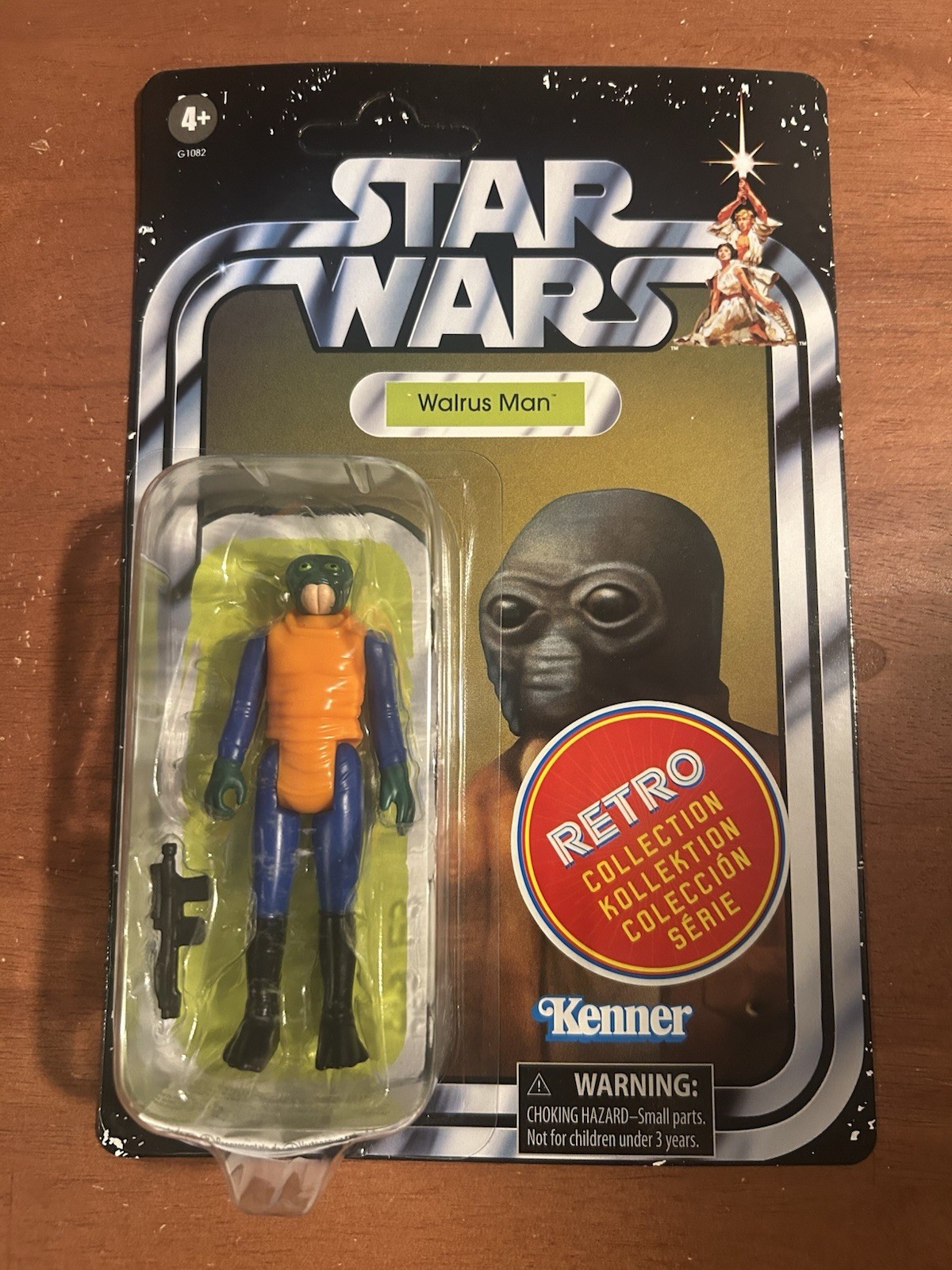 Star Wars Retro Hasbro Kenner Collection Walrus Man Figure Target Exclusive