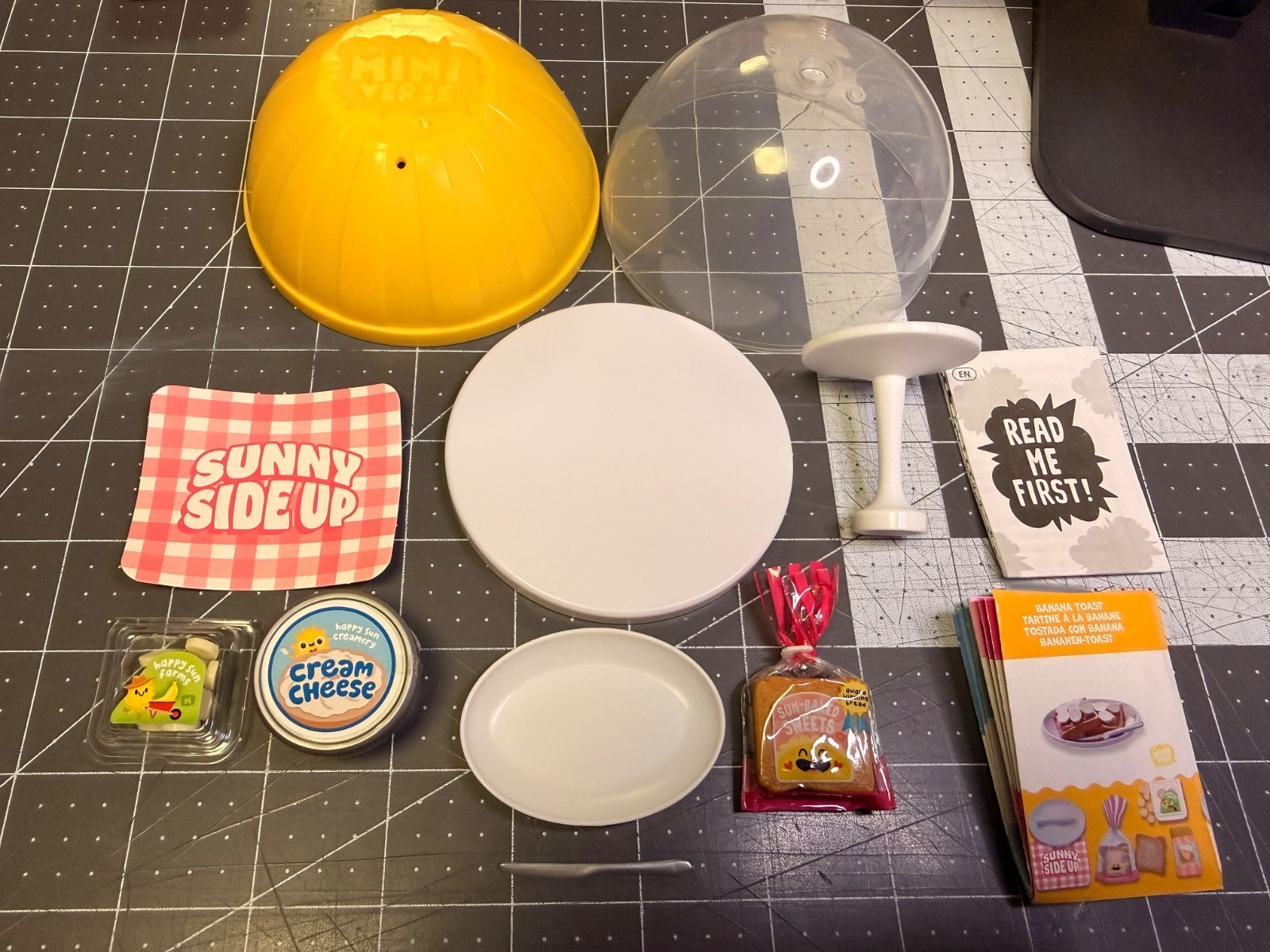 MGA’s Miniverse Make It Mini Food Diner Series 1 BANANA TOAST New