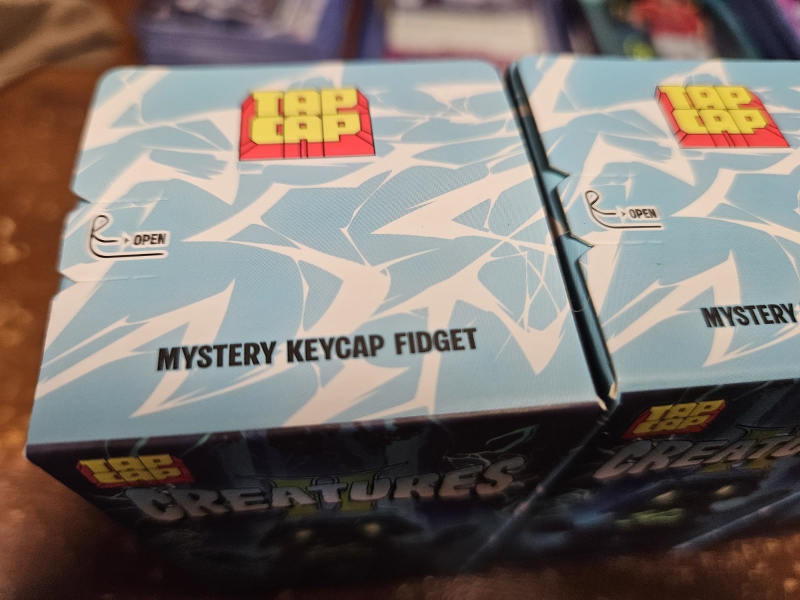 Lot of 3x New in Box Unopened TapCap Creatures 2 II Mystery Box Key Cap IN HAND