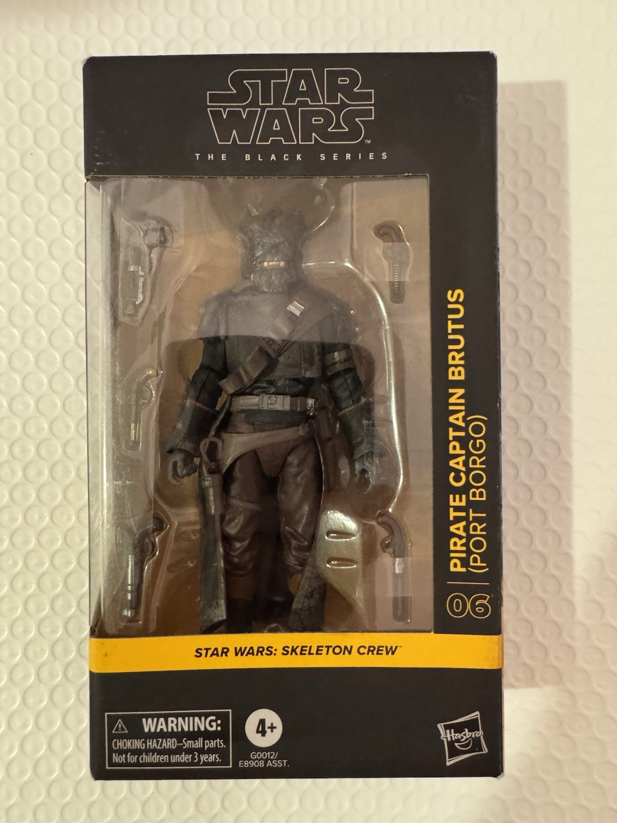 Star Wars The Black Series Skeleton Crew 6″ figure Pirate Captain Brutus #06 New