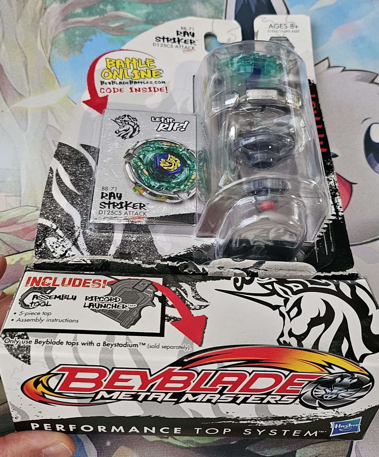 Beyblade Metal Masters – Ray Striker – BRAND NEW SEALED – HASBRO 2011