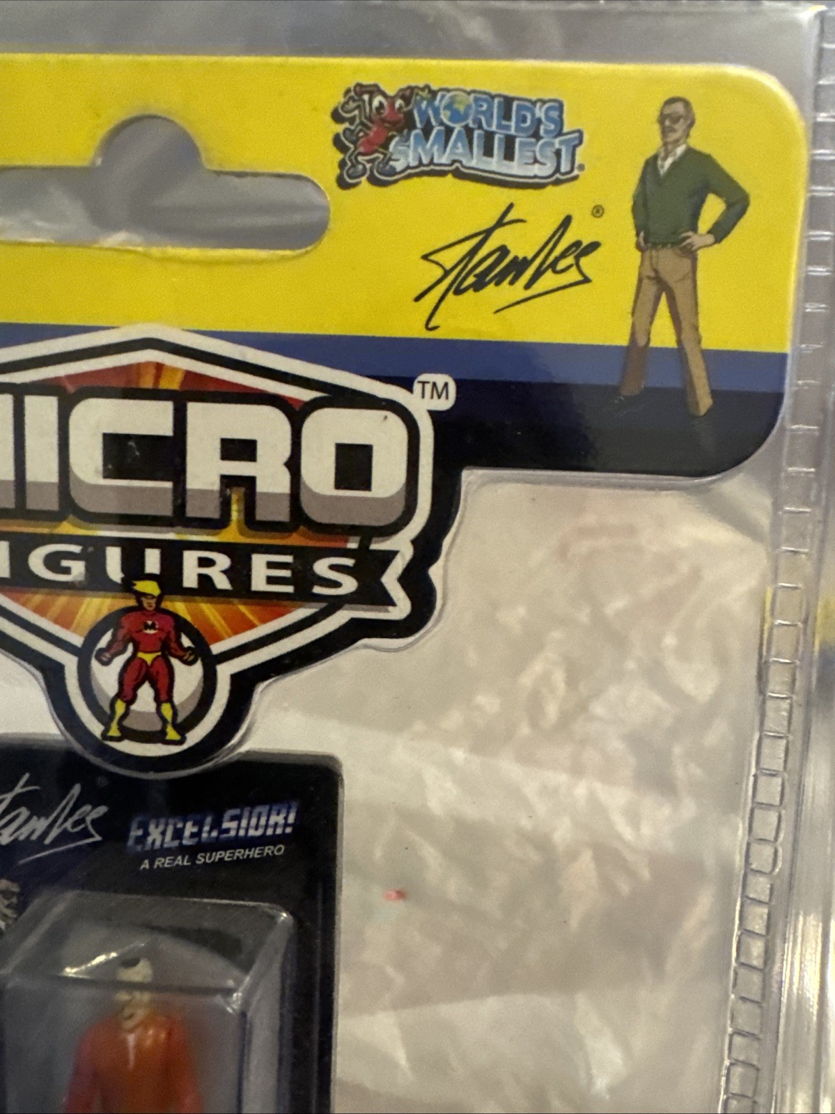 World’s Smallest Micro Action Figures Stan Lee Excelsior A Real Superhero #210