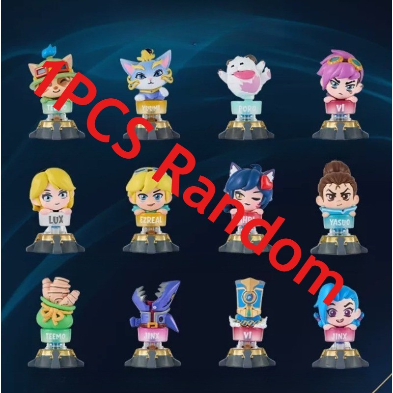 Miniso LOL League of Legends Series Keycaps Figure Collectible Model