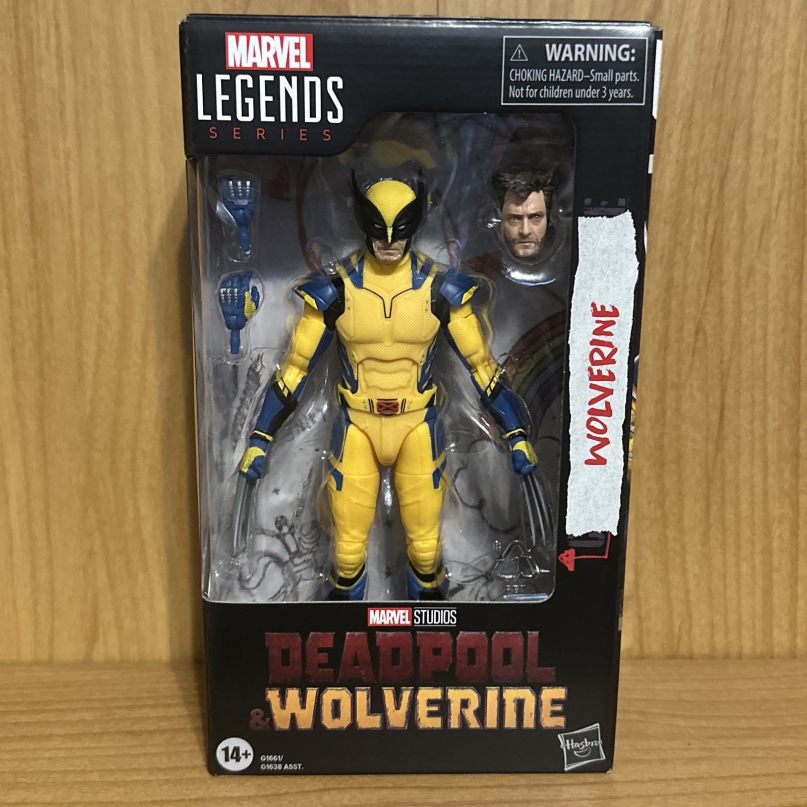 Deadpool & Wolverine Marvel Legends Wolverine 6in Action Figure