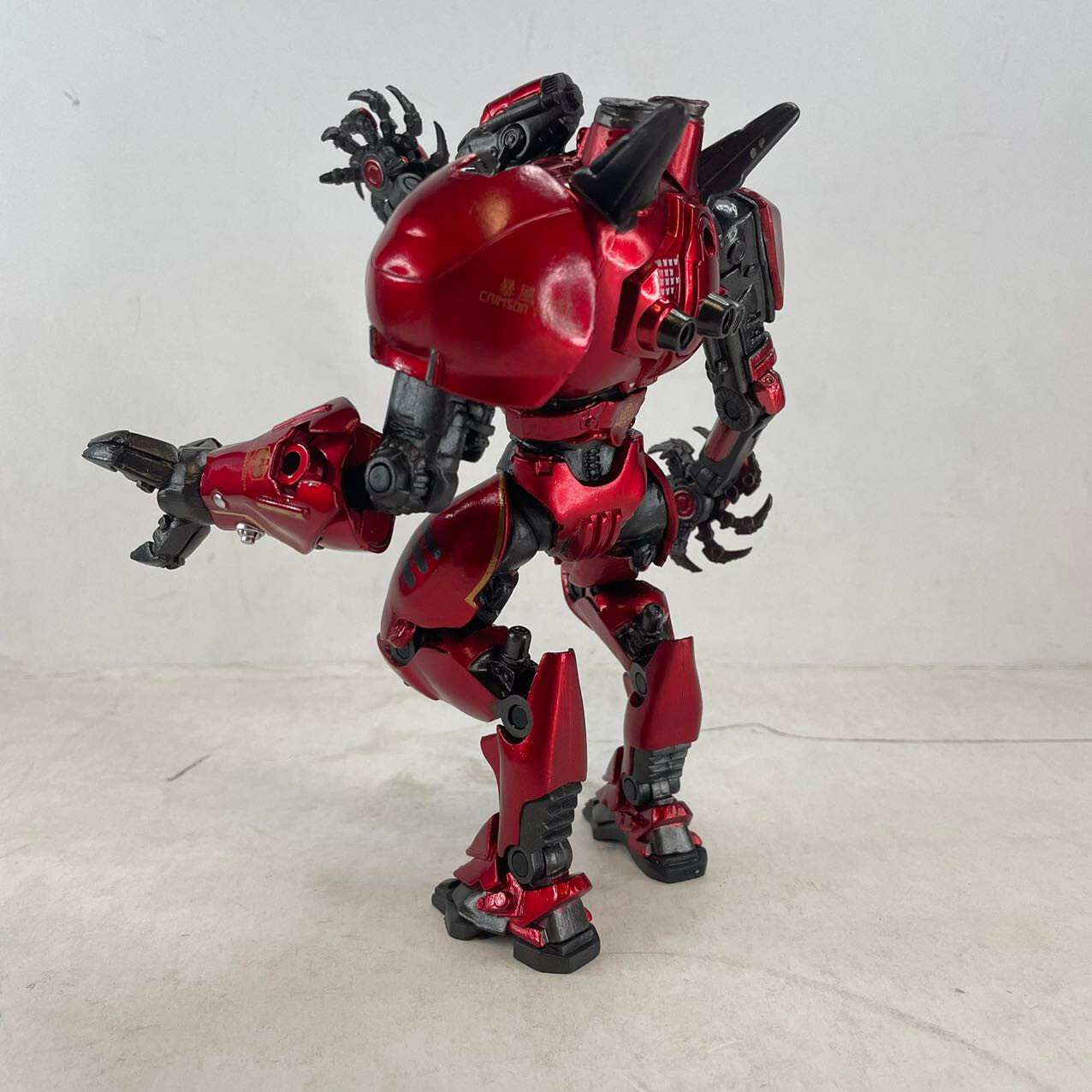 Crimson Typhoon Jaeger 7″ Movable Figure Toy Gift Statue Pacific Rim Gift Box