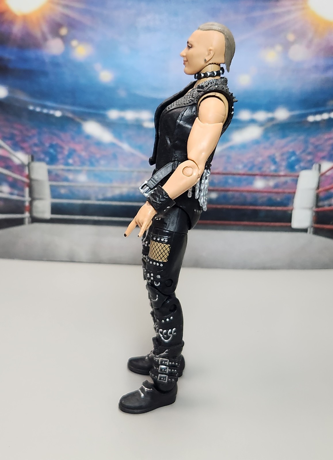 WWE Rhea Ripley Elite Series 84 Wrestling Figure Mattel Mami Judgement Day
