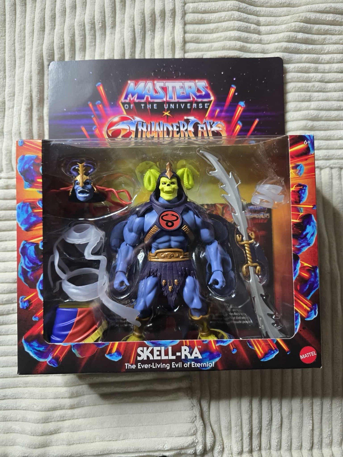 Mattel MOTU Masters Of The Universe X Thundercats Skell-Ra Sealed Action Figure