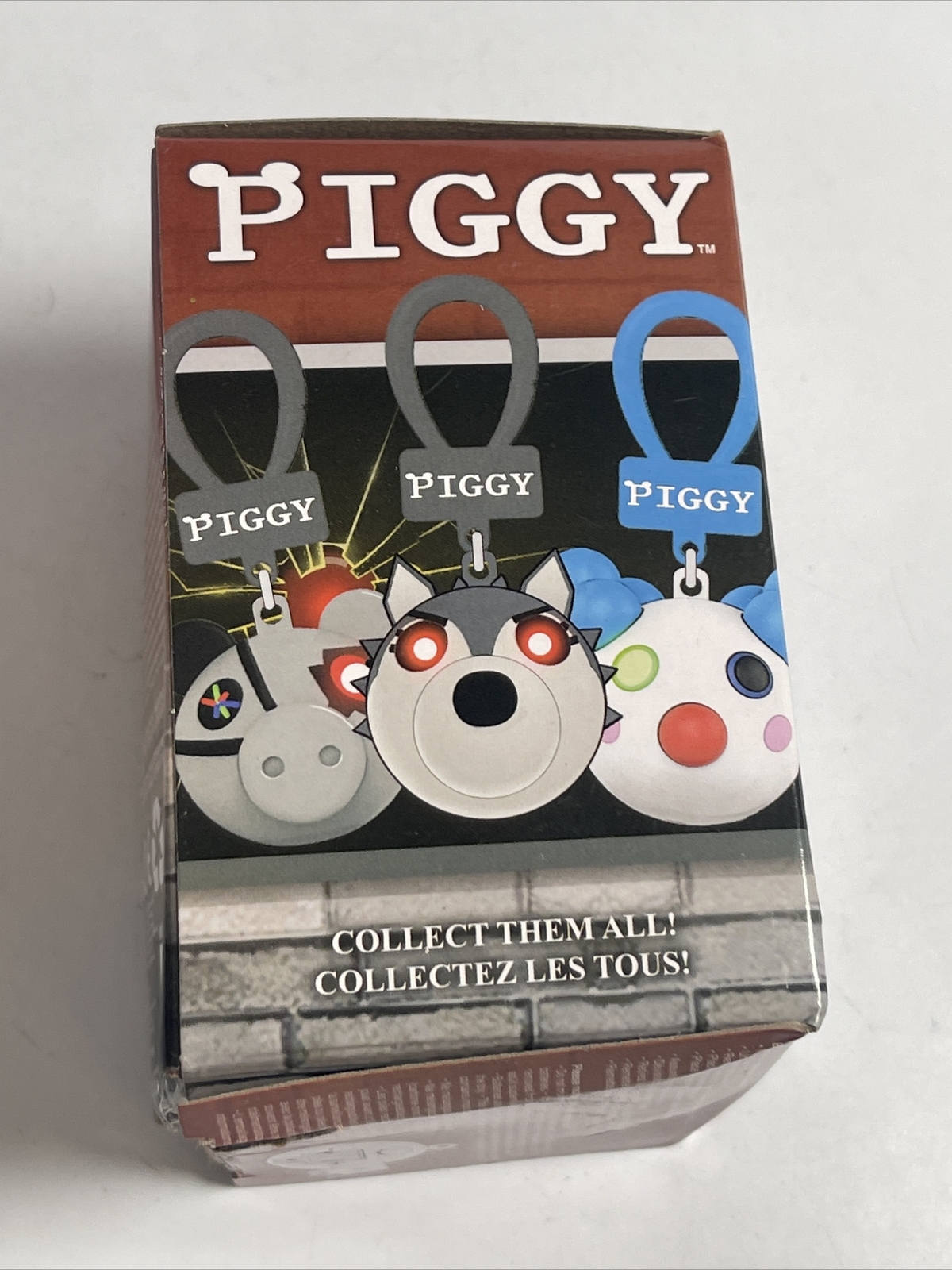 Piggy Blind Box Light Up Clips Mystery Figure Clip One Random New Damaged Box