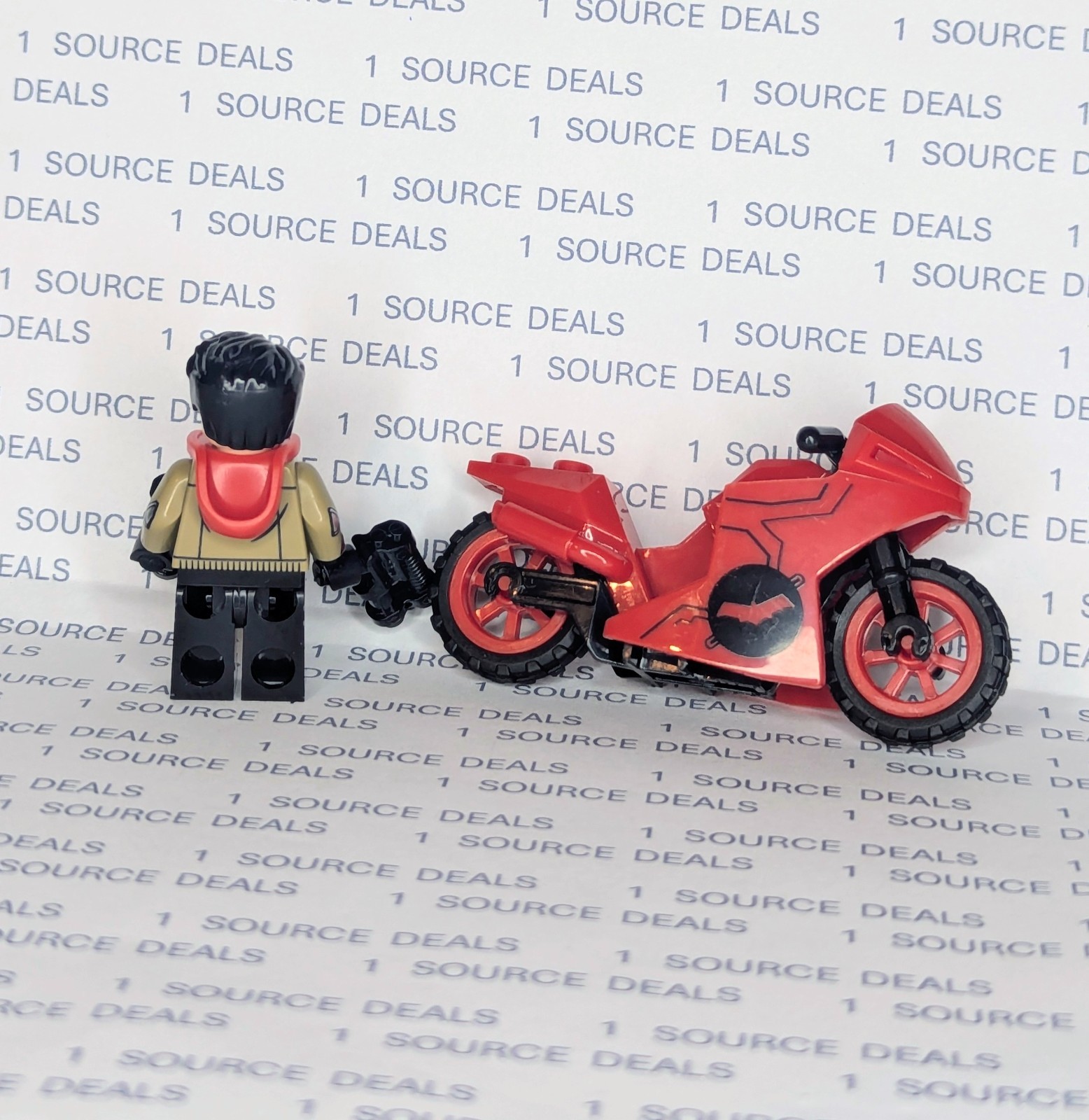 Red Hood Minifigure Jason Todd Mini Figure DC Universe – NEW (Read Description)