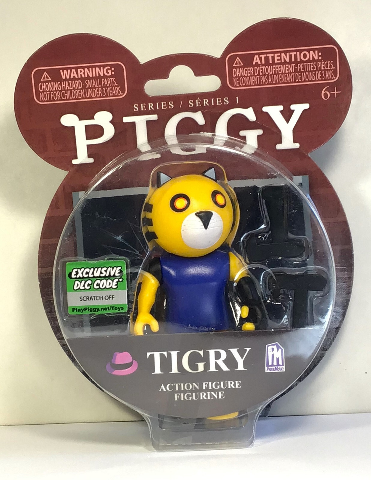 (1) PIGGY Series 1 TIGRY Action Figure NEW FREE SHIPPING!!!!