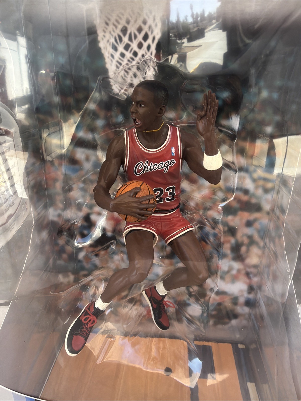 NBA-Upper Deck Pro Shots – Michael Jordan – Chicago Bulls – Figure & Card – 2008