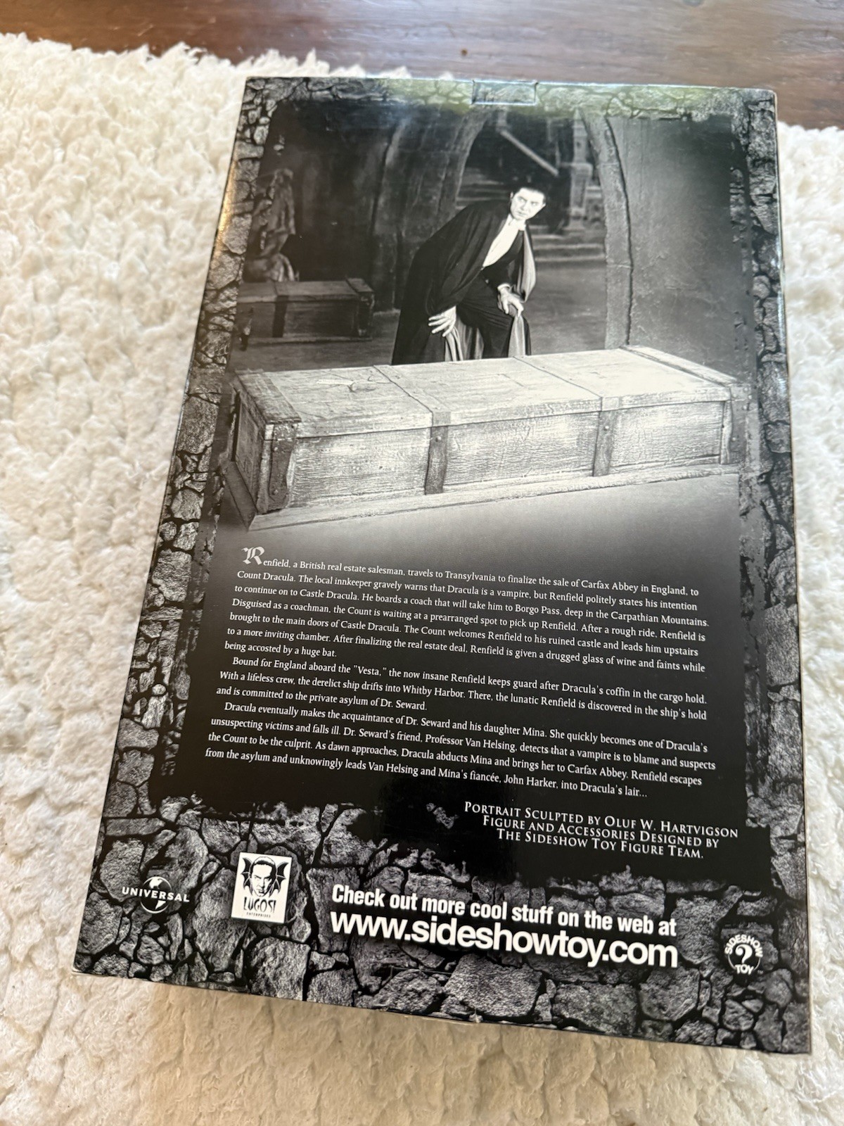 Dracula Silver Screen Edition 12″ Figure Bela Lugosi Sideshow Universal Monsters