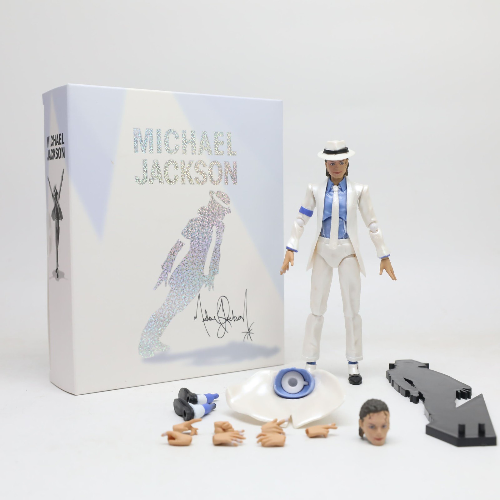 Michael Jackson Smooth Criminal Moonwalk Action Figure Model Toys