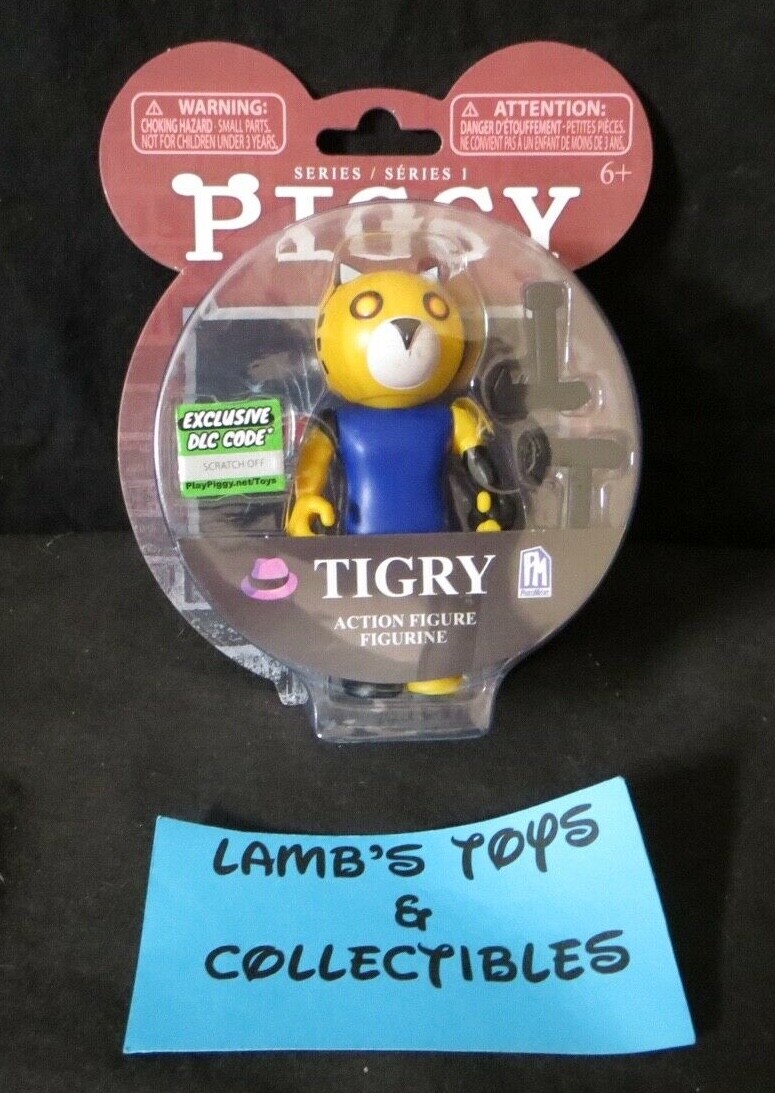 Roblox Piggy Series 1 TIGRY Action Figure 3.5” Tall PhatMojo Collectible Toy