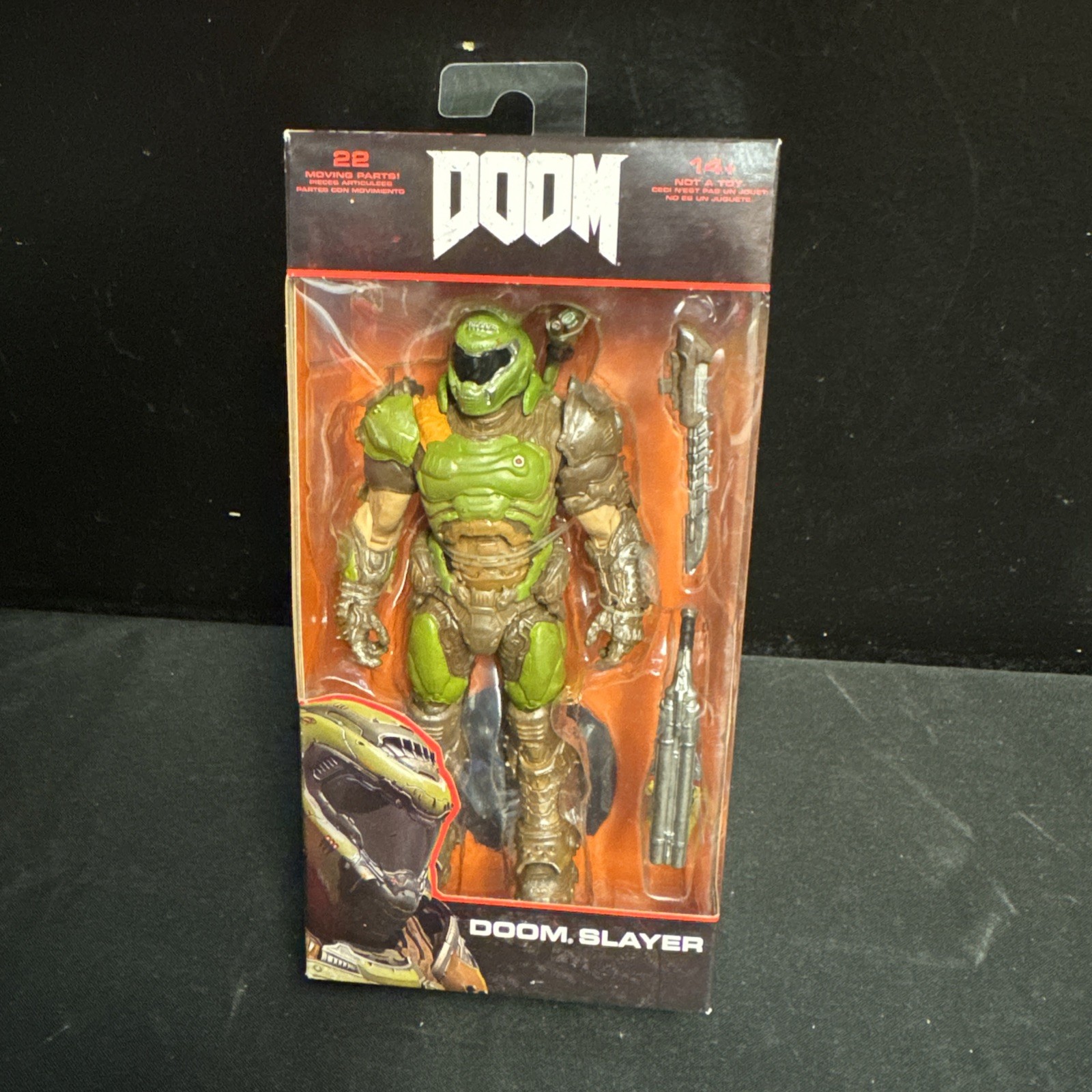 NEW Sealed McFarlane Toys DOOM Slayer 7″ Action Figure 2019 Original Green