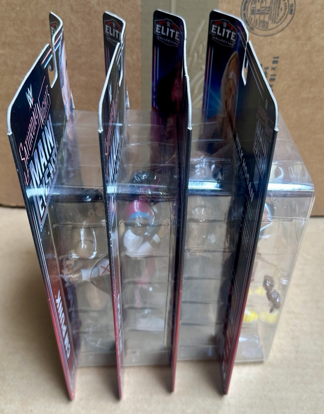 WWE Elite Saturday Nights Main Event Complete Set of 4, (Series 1) *IN HAND*