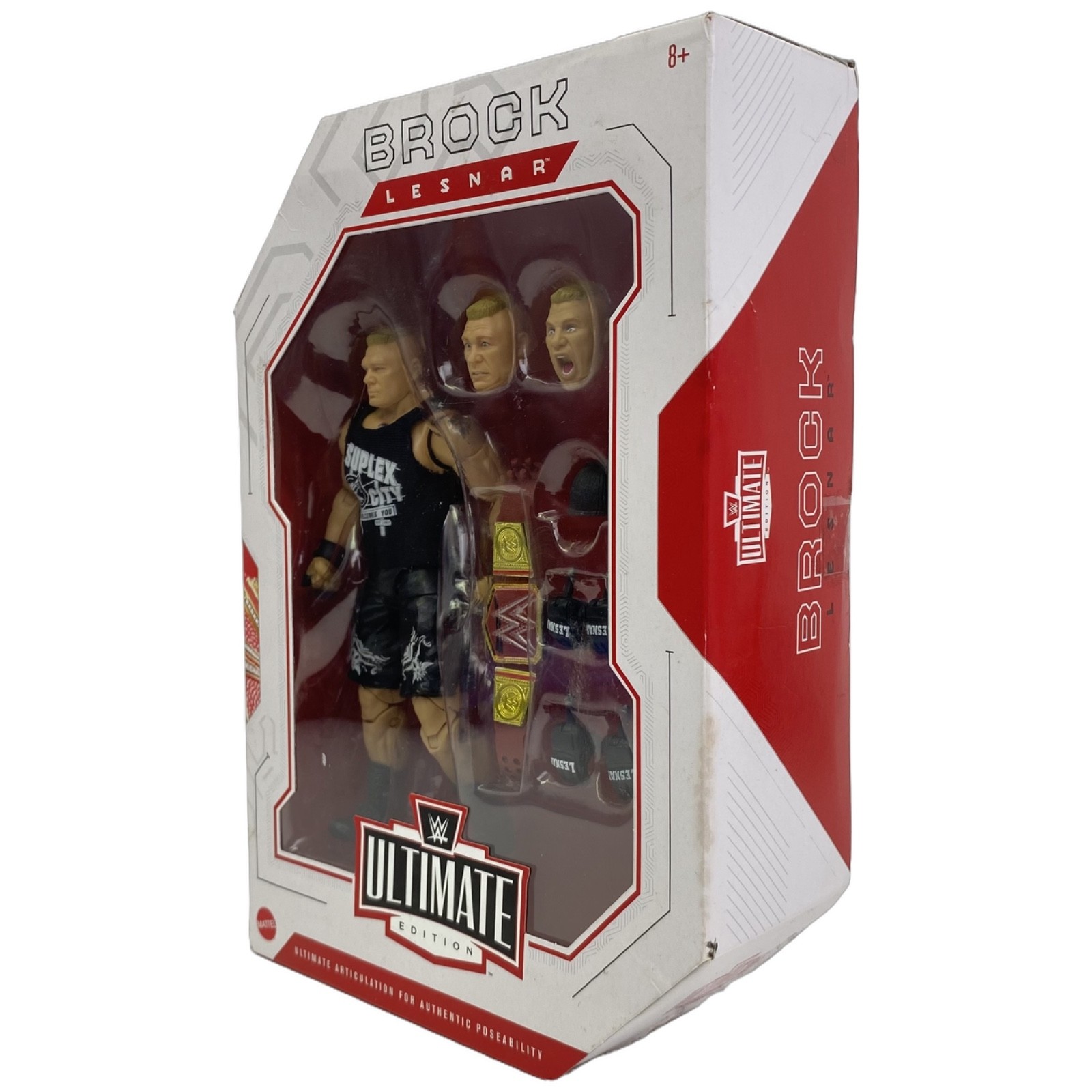 WWE Ultimate Edition Brock Lesnar 6″ Action Figure Complete 2019 Mattel OPEN BOX